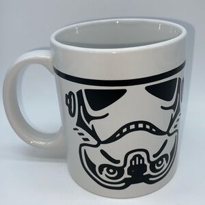 Star Wars Storm Trooper Coffee Mug Cup Ceramic Lucasfilm White Black